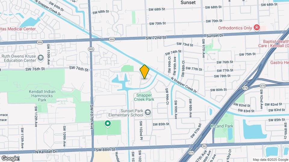 7751 SW 102nd Pl Map and Location Details