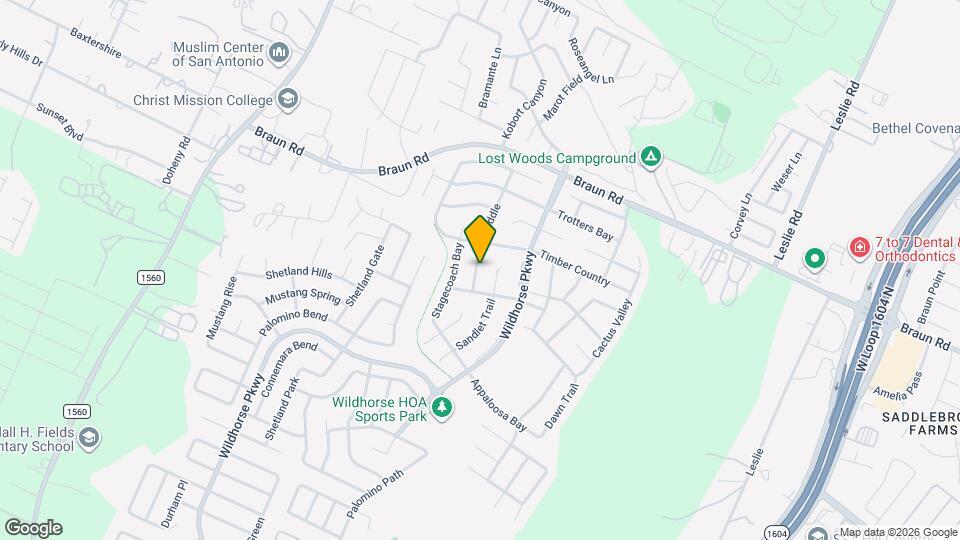 10110 Oak Saddle Map and Location Details