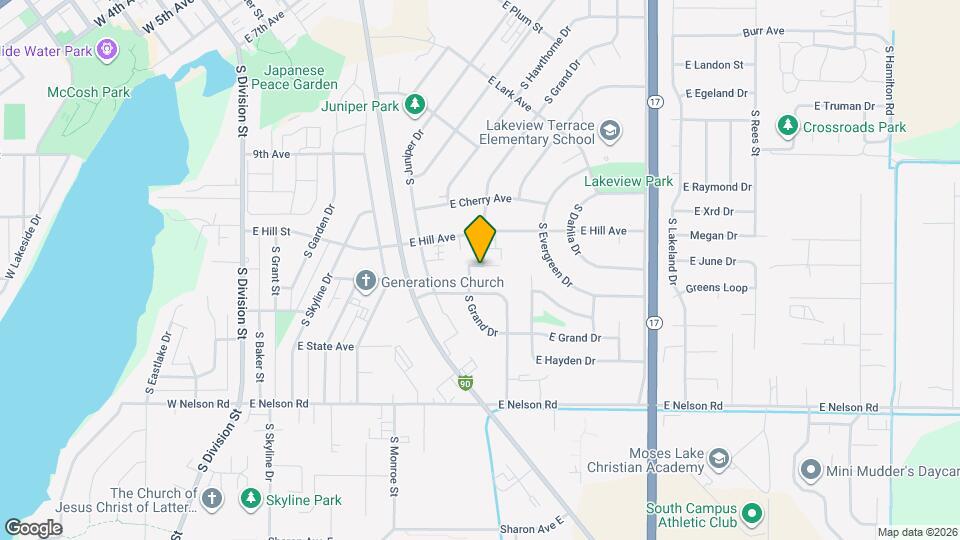 903 E Ball Ct Map and Location Details