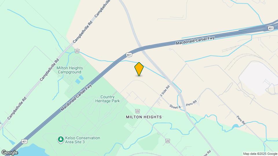 Milton Meadows North Subdivision Map and Location Details