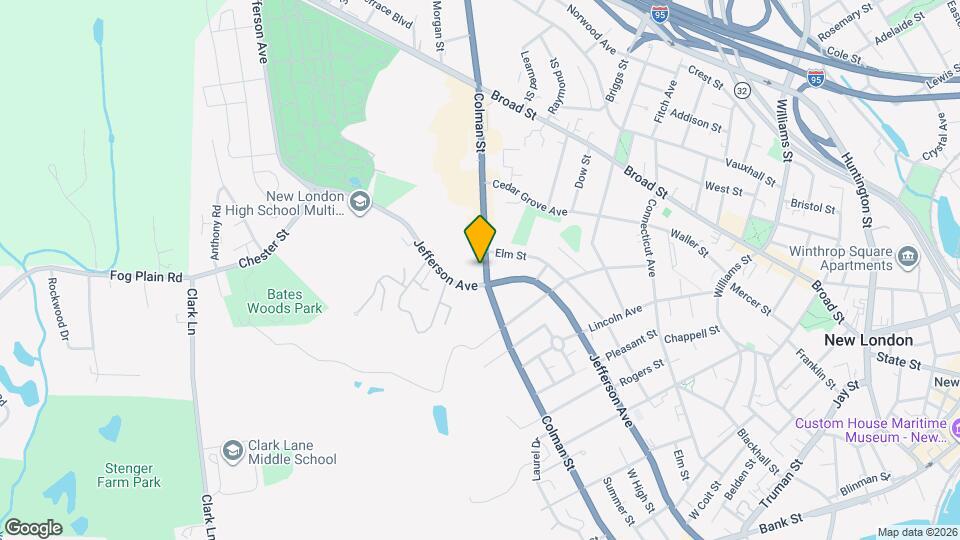 344 Colman St Map and Location Details