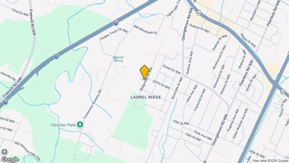 1947 Ridgeview Dr NW, Unit 1947 Map and Location Details