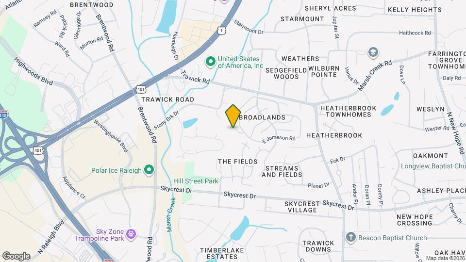 2904 Bannf Ct Map and Location Details