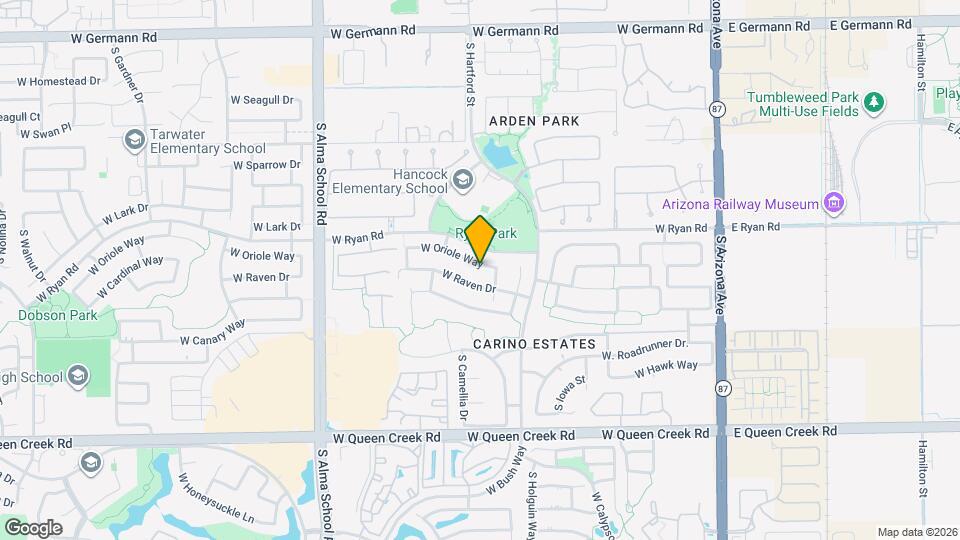 651 W Oriole Way Mapa y Detalles de la Ubicación