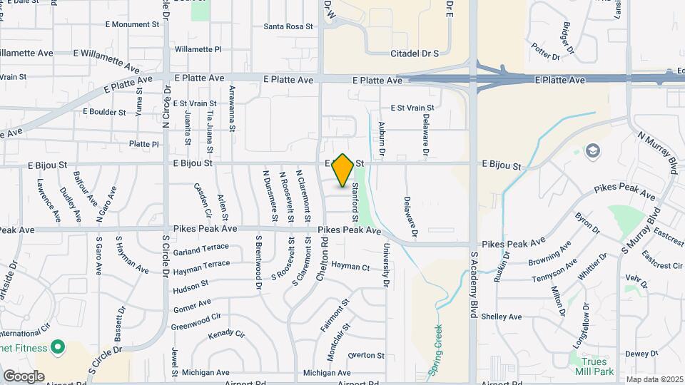 3618 Purdue St Map and Location Details