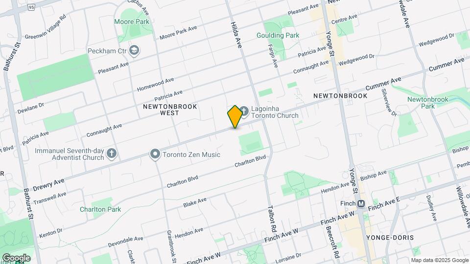 203 Drewry Ave Map and Location Details