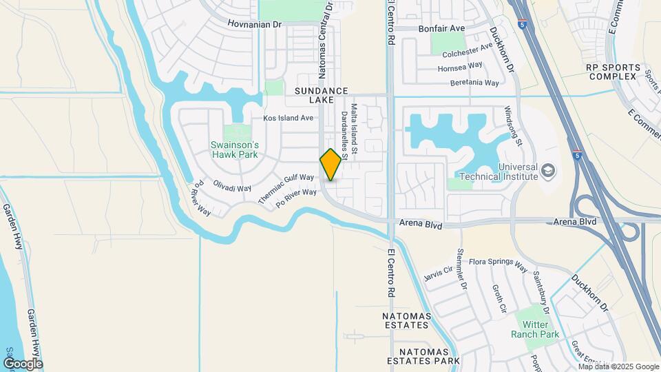 3651 Odessa Ln Map and Location Details