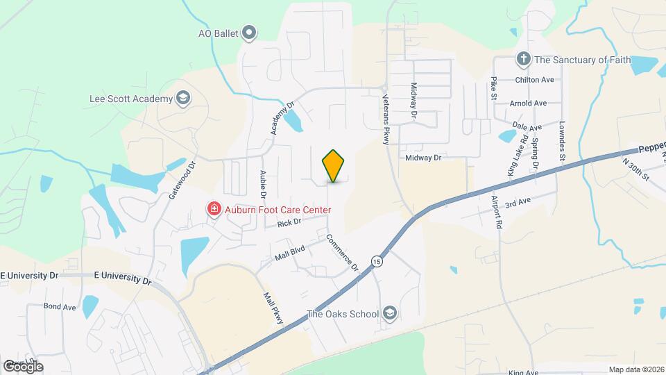 Hilltop Pines Apartments Map and Location Details