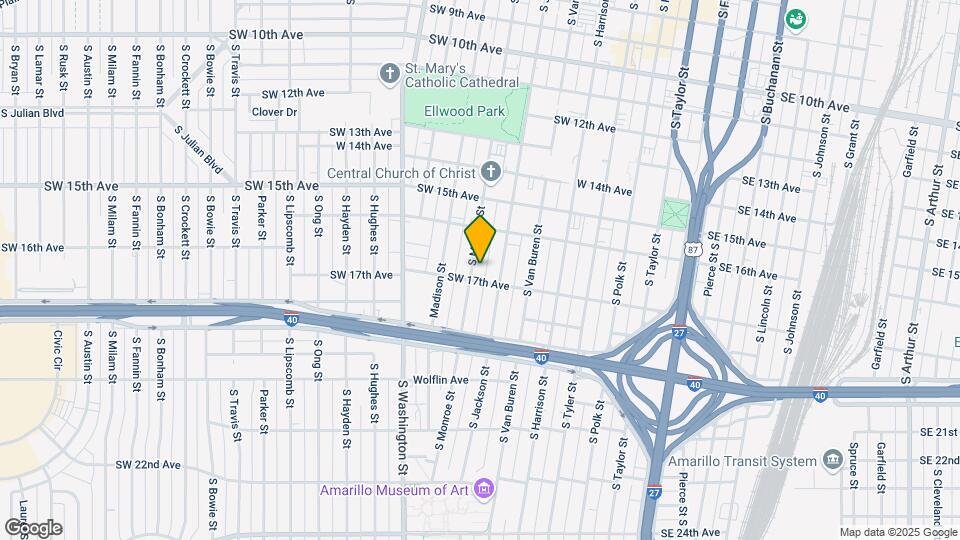 1617 S Monroe St Map and Location Details