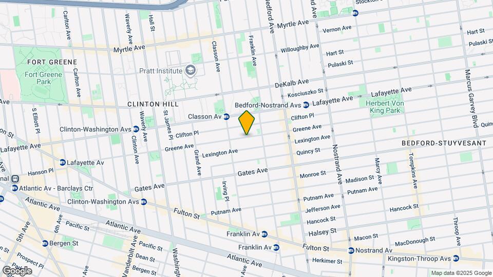 316 Greene Ave Map and Location Details