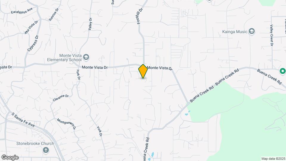2071-2085 Monte Vista Dr Map and Location Details