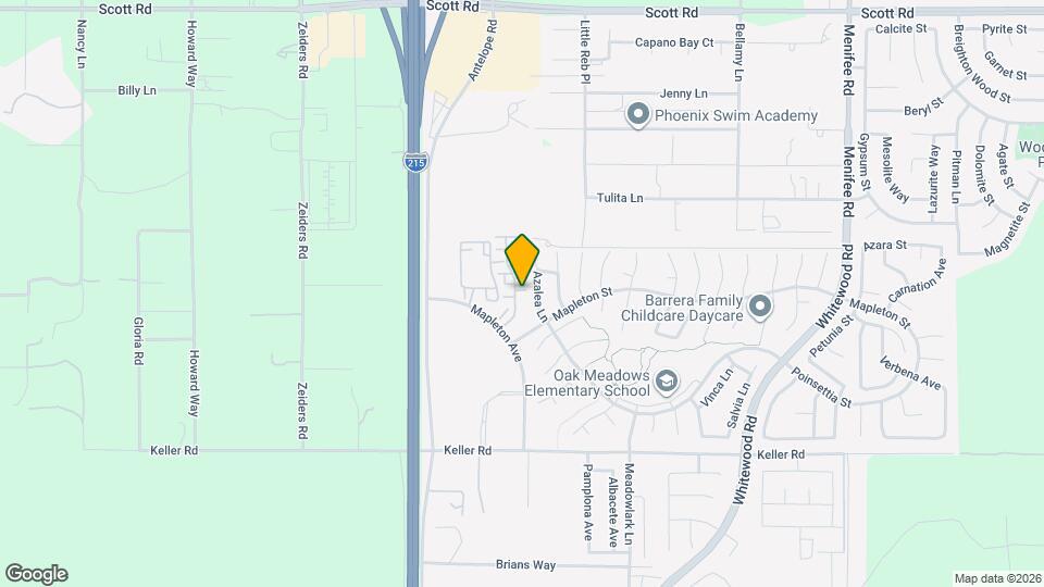 33710 Willow Haven Ln Mapa y Detalles de la Ubicación