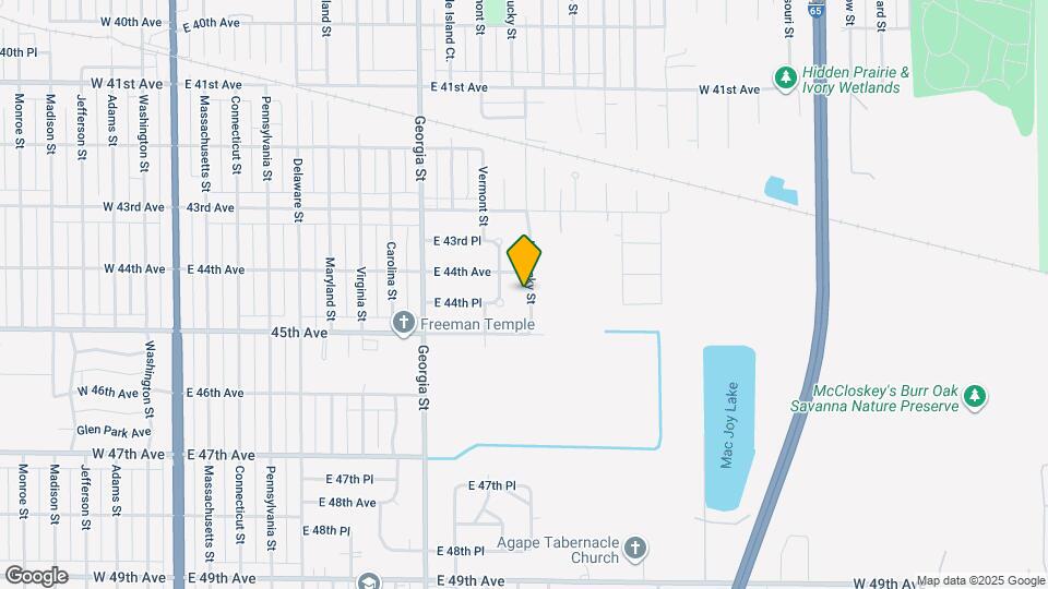 4432 Kentucky St Map and Location Details