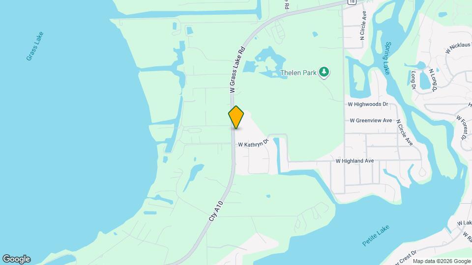 26321 W Grass Lake Rd Map and Location Details