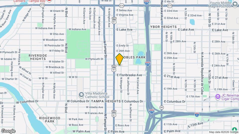 3014 N Morgan St Map and Location Details