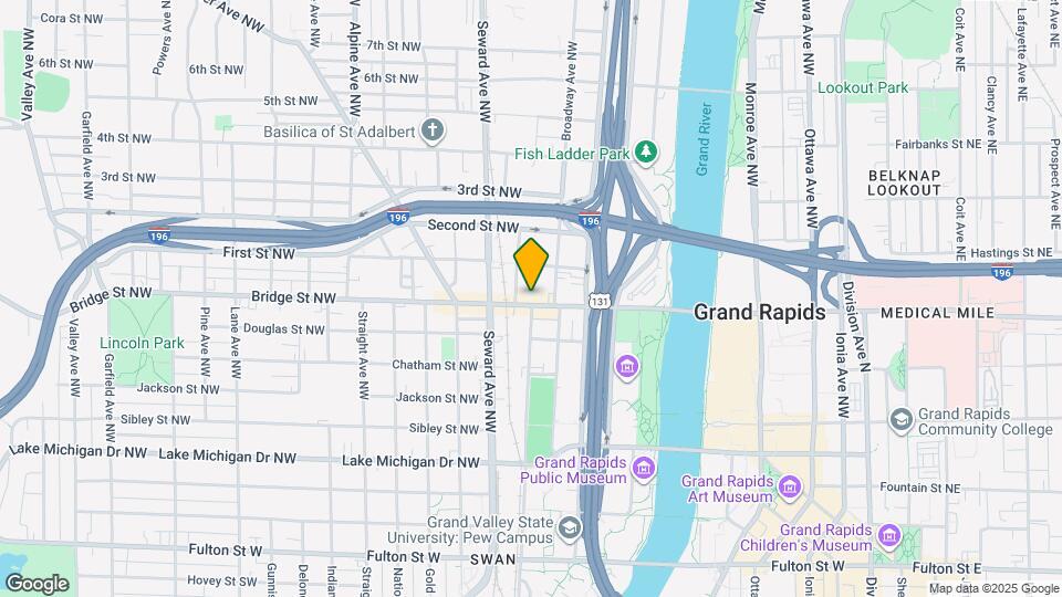 Bridge Street Lofts Mapa y Detalles de la Ubicación