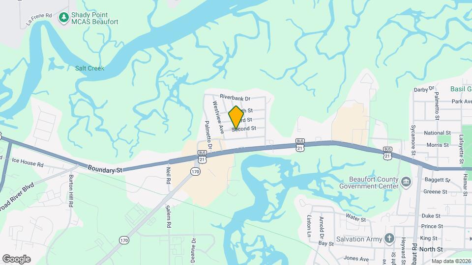 2908 Second St Map and Location Details