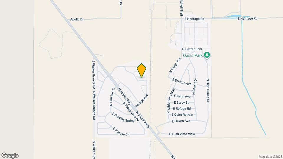 6100 E Paradise Ln Map and Location Details