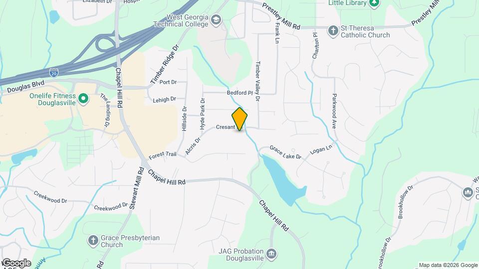4630 Cresant Ln Map and Location Details
