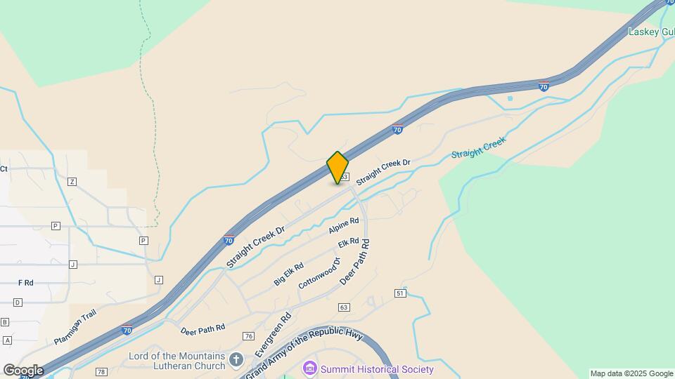 675 Straight Creek Dr Map and Location Details