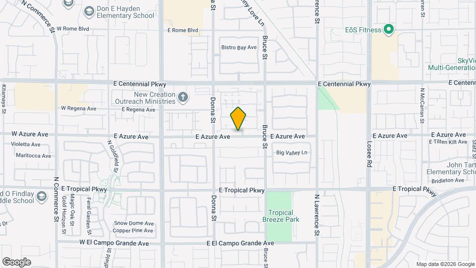 1029 Maple Pines Ave Map and Location Details