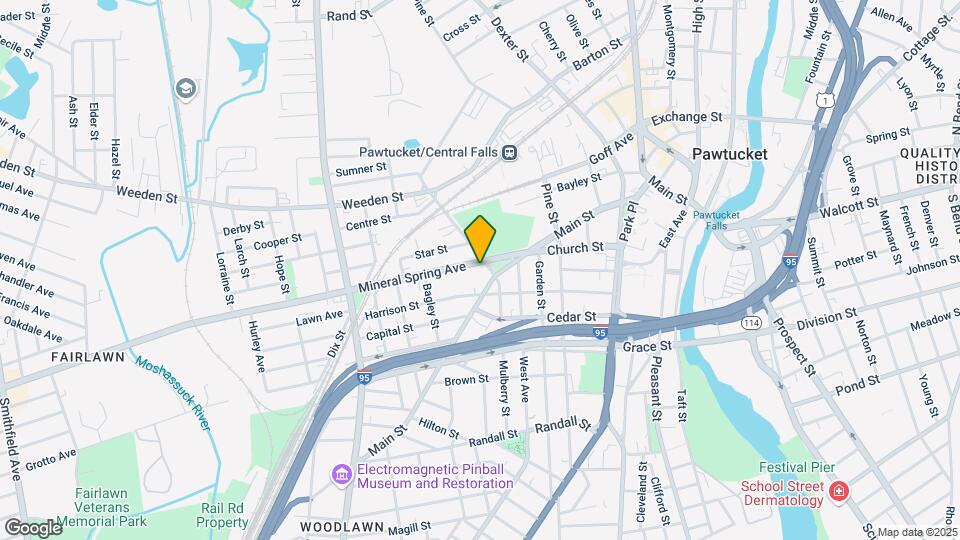 72 Mineral Spring Ave Map and Location Details