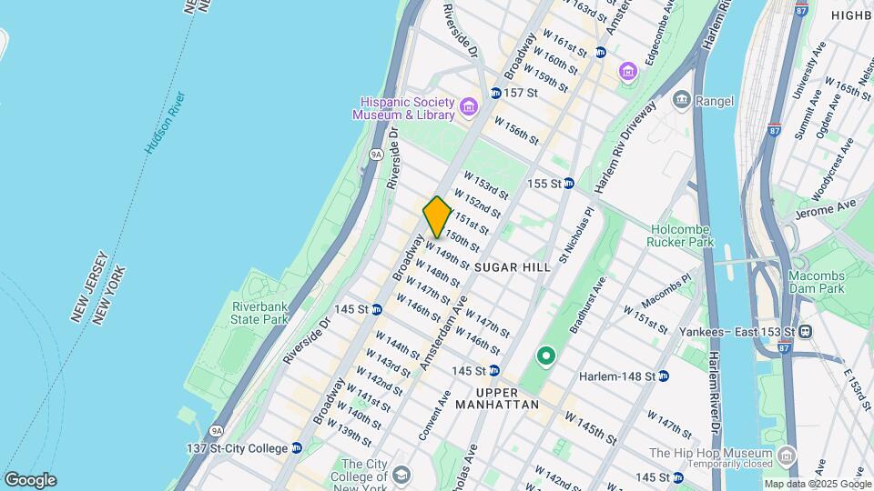 551 W 149th St Map and Location Details