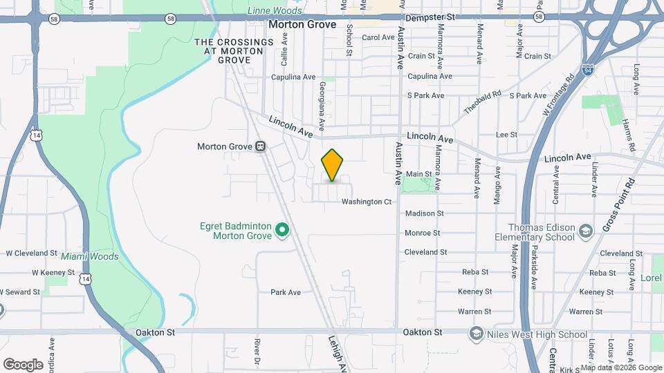 8339 Concord Dr Map and Location Details