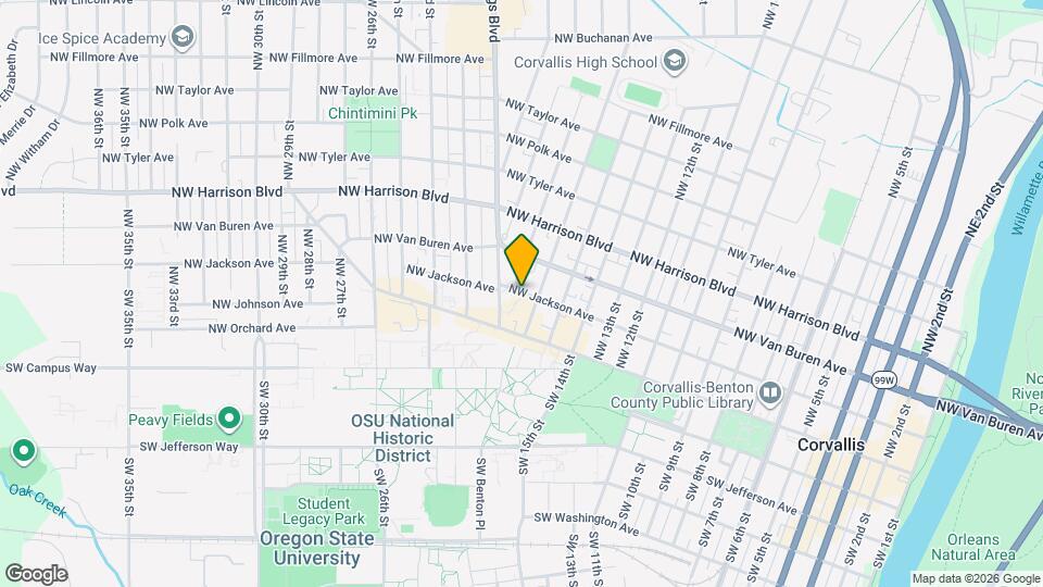 1677 NW Jackson Ave, Unit 1677 Map and Location Details