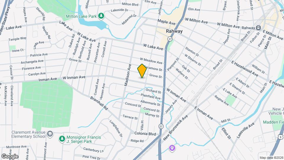 407 W Inman Ave Map and Location Details