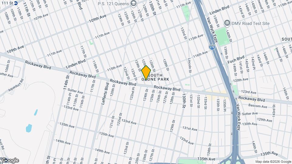 116-23-124 124th St Map and Location Details