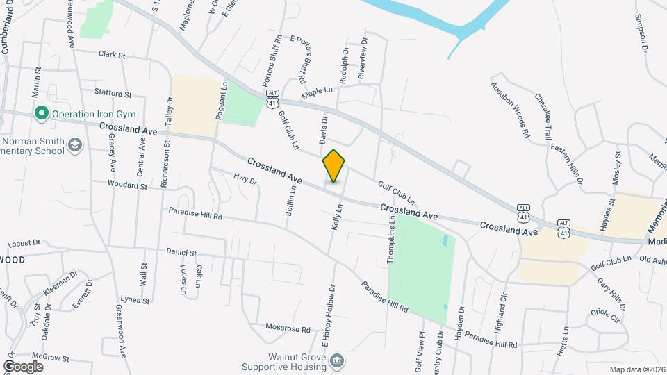 1385 Crossland Ave Map and Location Details