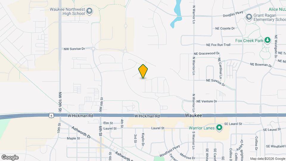 278 NW Greenwood Pl Map and Location Details