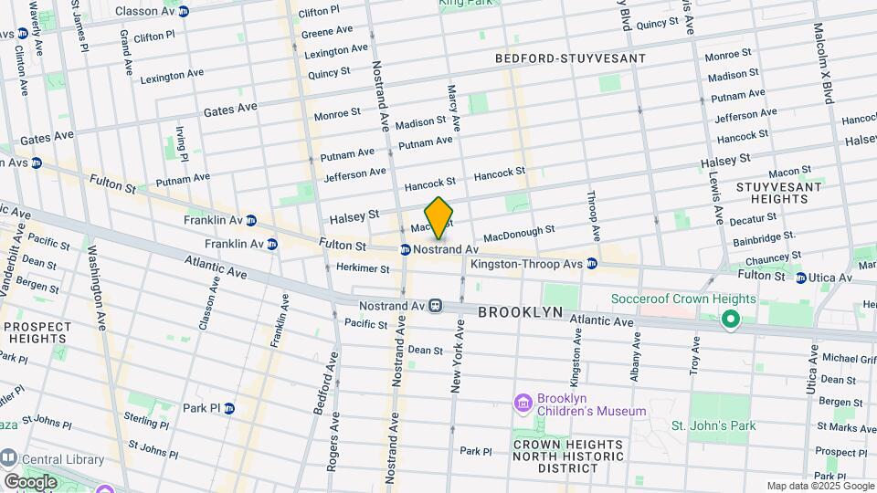 1337 Fulton St Map and Location Details