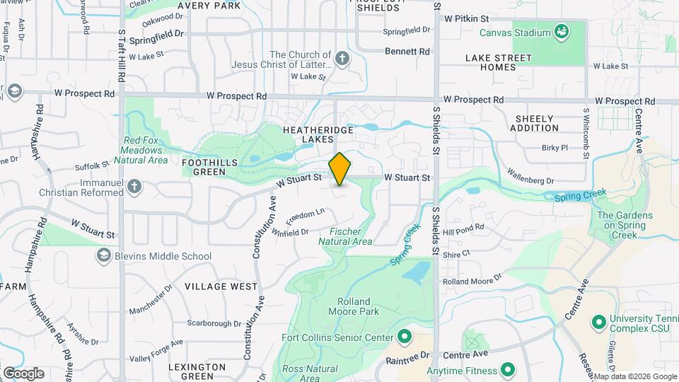 1306 Woodcrest Ct Map and Location Details