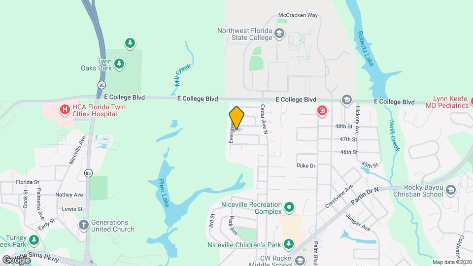 1030 Alderwood Way Map and Location Details