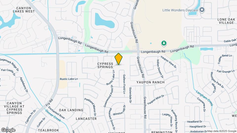 19735 Crossfalls Ln Map and Location Details