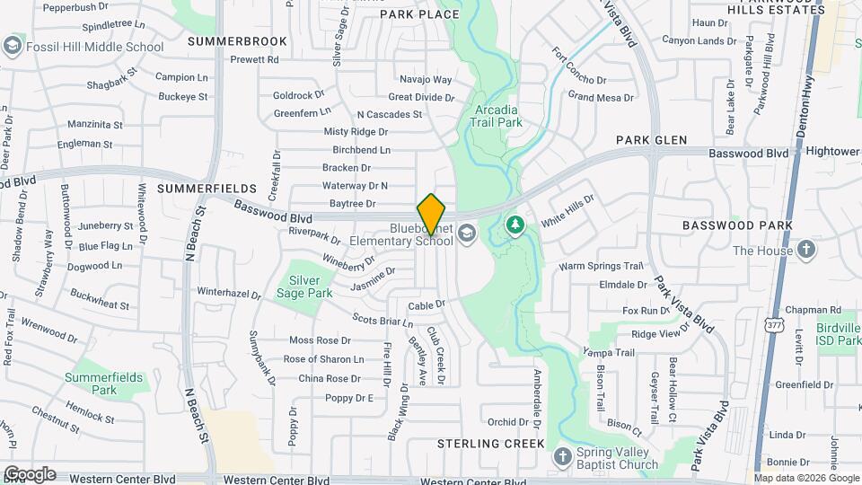 7321 Indiana Ave Map and Location Details