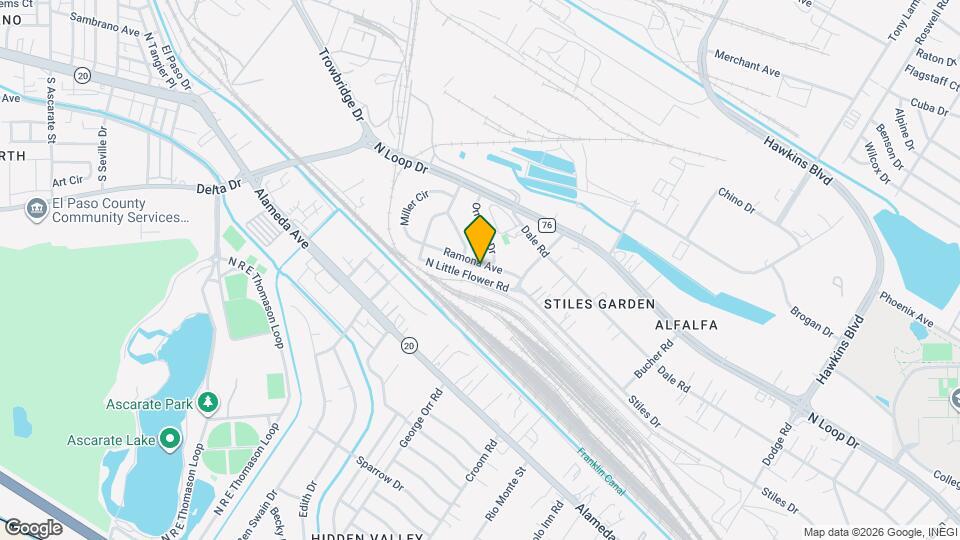 309 Ramona Ave Map and Location Details