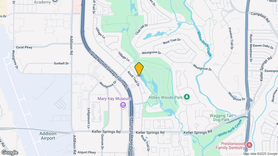 5022 Westgrove Dr Map and Location Details