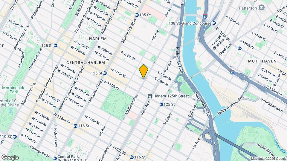 1992 Madison Avenue Map and Location Details