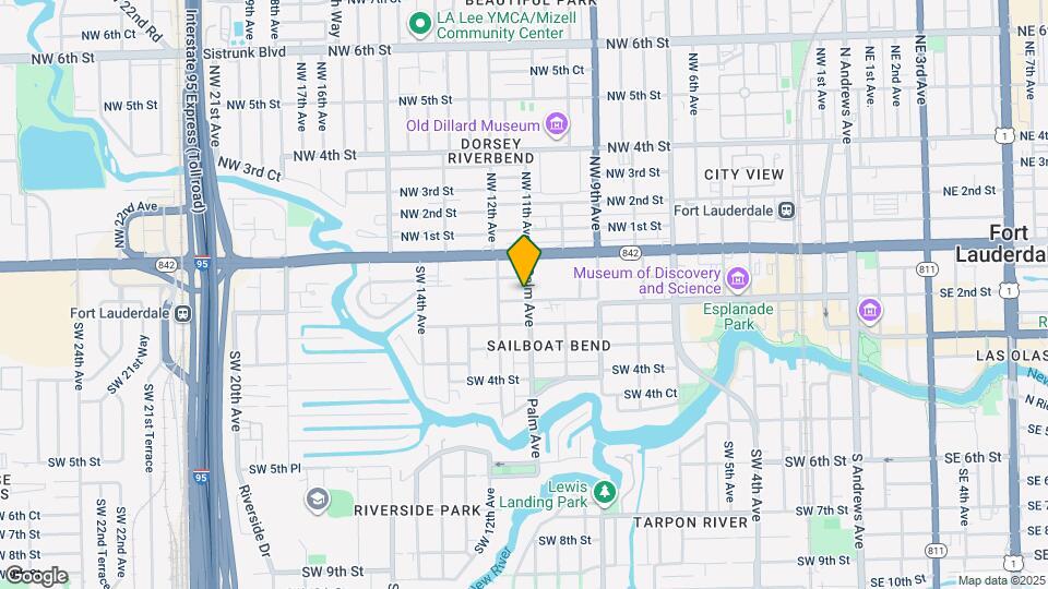 111 SW 11th Ave, Unit 1 Map and Location Details