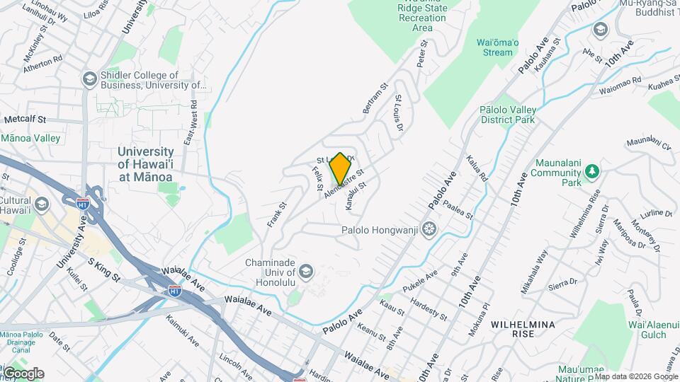 1541 Alencastre St Map and Location Details