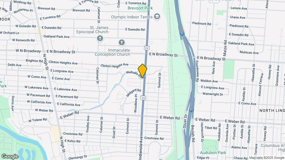 3167 Indianola Ave Mapa y Detalles de la Ubicación