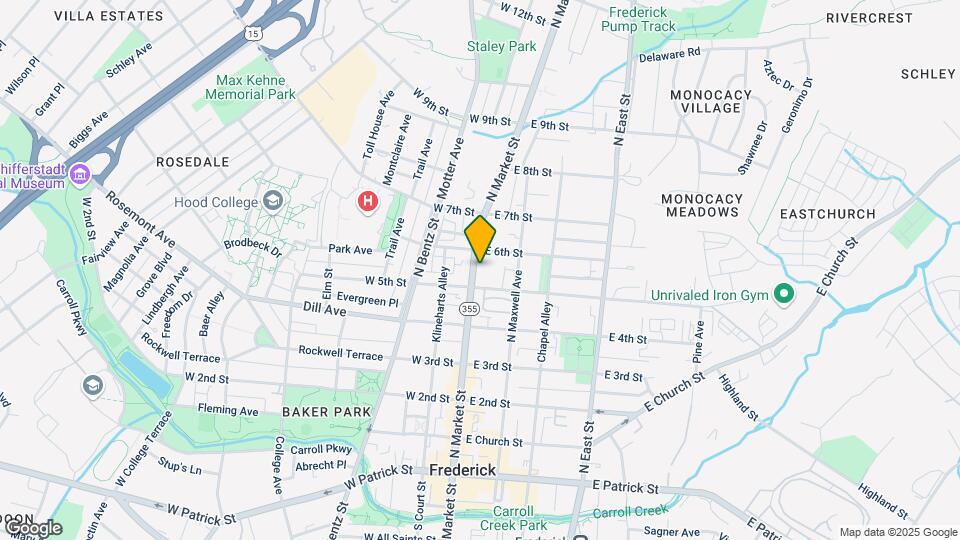 520 N Market St Mapa y Detalles de la Ubicación
