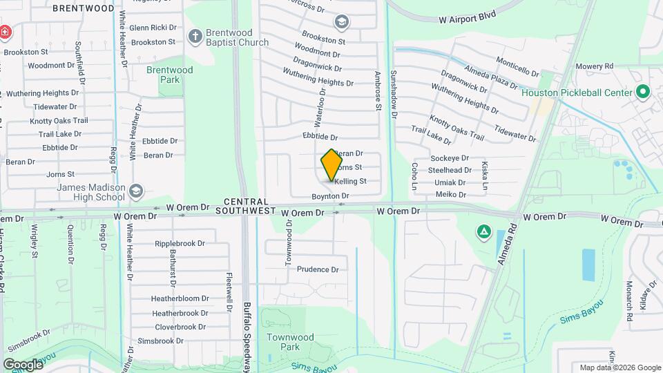 3239 Kelling St Map and Location Details