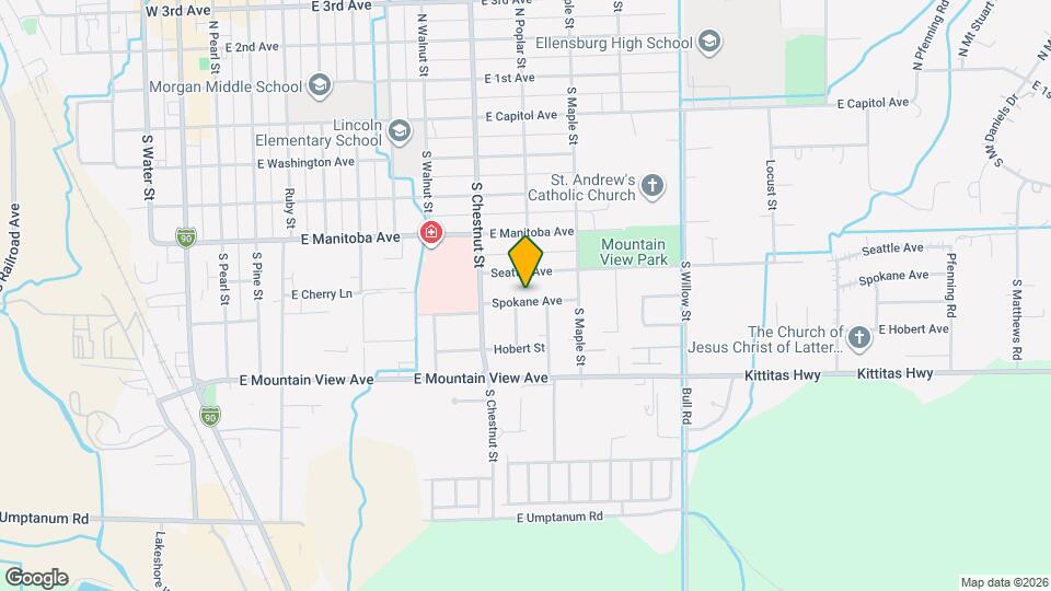 811 Spokane Ave Mapa y Detalles de la Ubicación