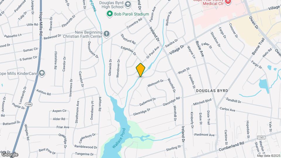 4038 Village Dr Map and Location Details