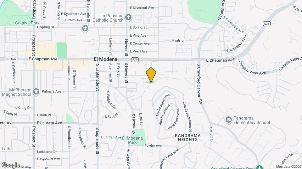 18942 E Smiley Dr Mapa y Detalles de la Ubicación