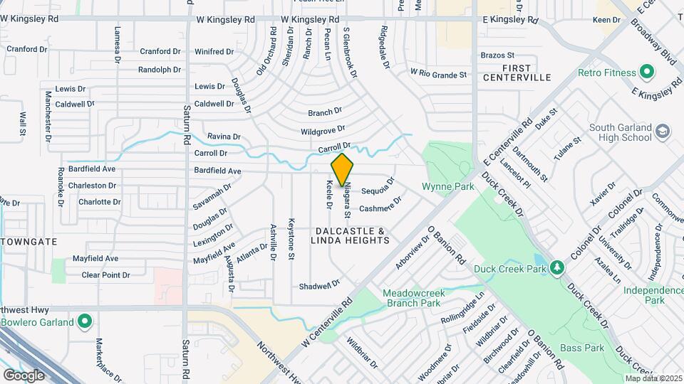 3901 Niagara St Mapa y Detalles de la Ubicación